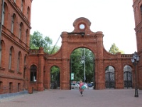 Manufactura in Lodz Entrance to Manufaktura in Łódź
