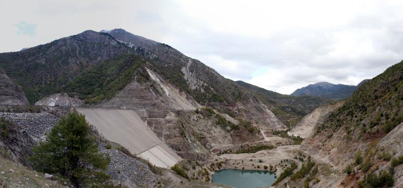 Mesochora dam on river Acheloos Mesochora dam, Trikalon, Greece