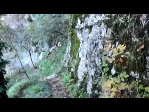 Vikos Part of a trail.