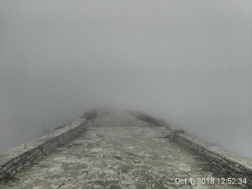 In the clouds on steps of the refuge In the clouds on steps of the refuge
